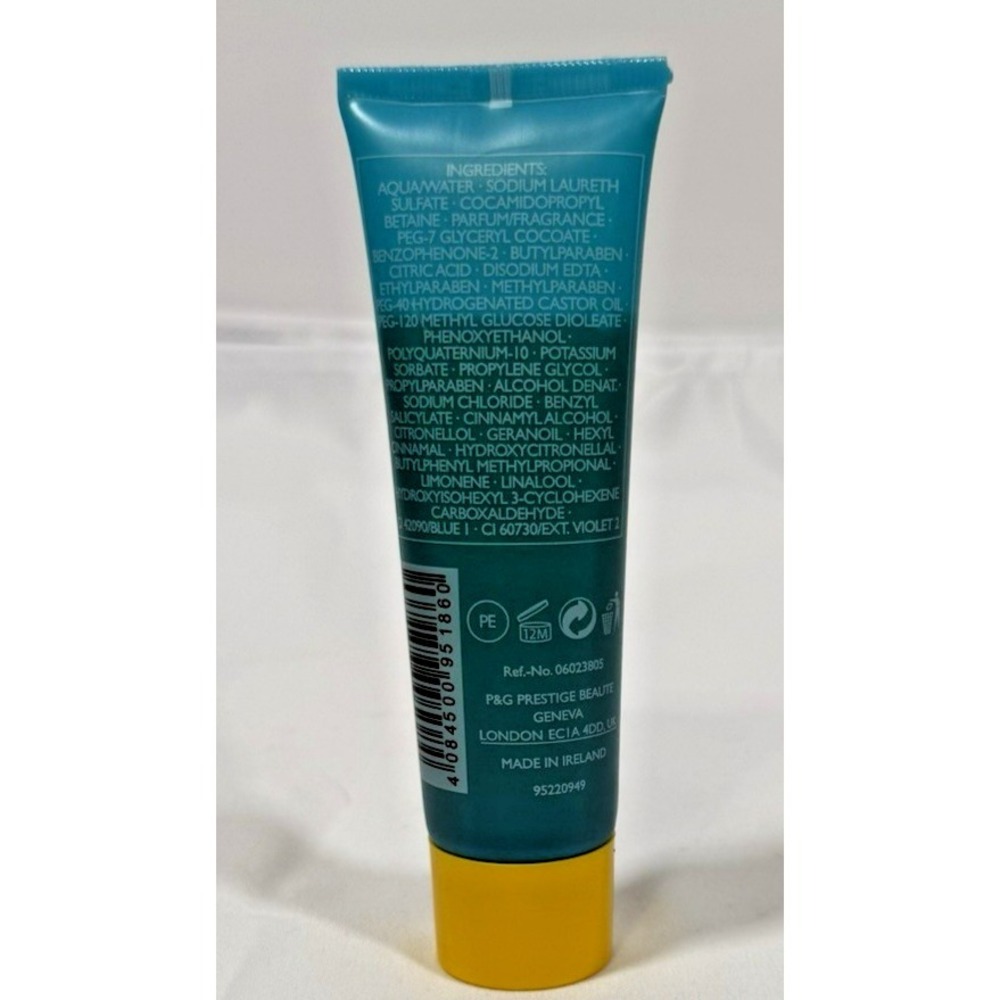 Giorgio Beverly Hills Body Wash Womens 1.6oz Blue Gel Moussant Travel Size - MQ - Picture 2 of 2